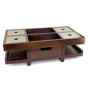 Mahogany Desk Organizer from Hold Everything